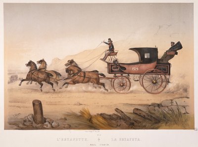 The Mail Coach by Victor Adam